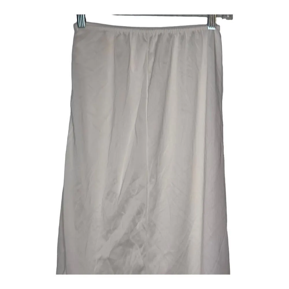 Vintage JC Penney‎ Long Nylon Slip Small - Image 2