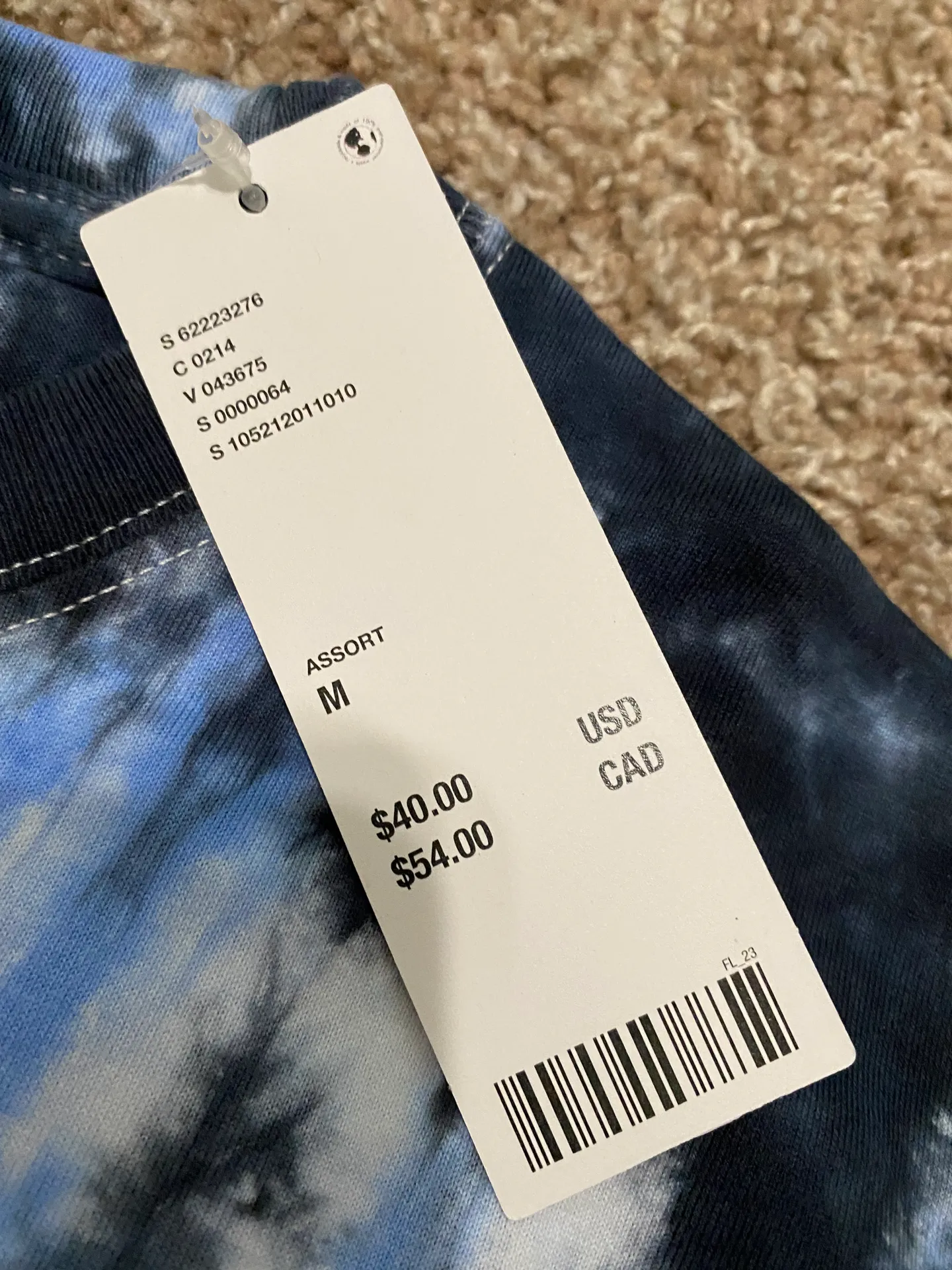 Urban Outfitters X-Girl Butterfly Tie-Dye NWT - Image 8