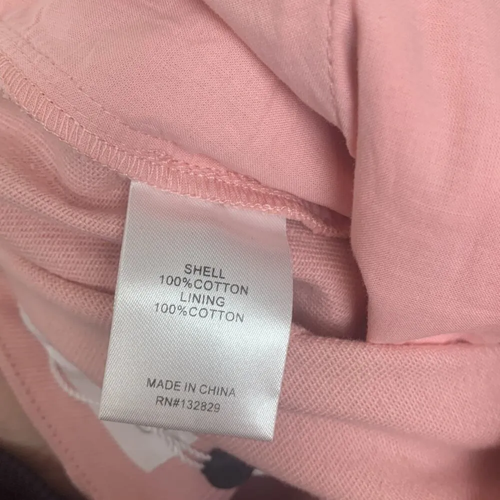 Lovers and friends womens large new pink sydney jumpsuit denim casual barbie for - Image 9