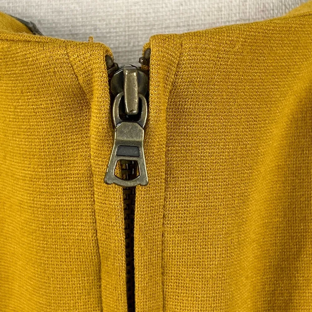 Anthropologie Girls from Savoy Mini Dress Mustard Yellow Taylor Swift - Image 5