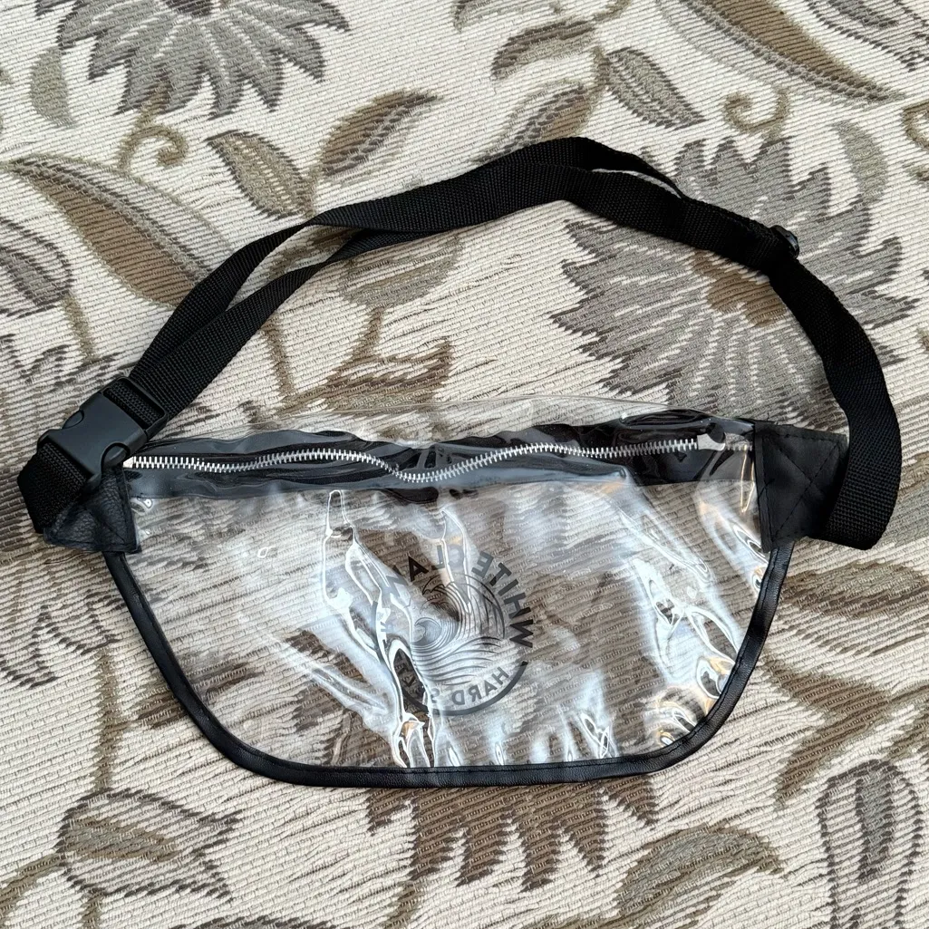 White Claw Clear Bag Fanny Pack Chest Crossbody Hard Seltzer - Image 2