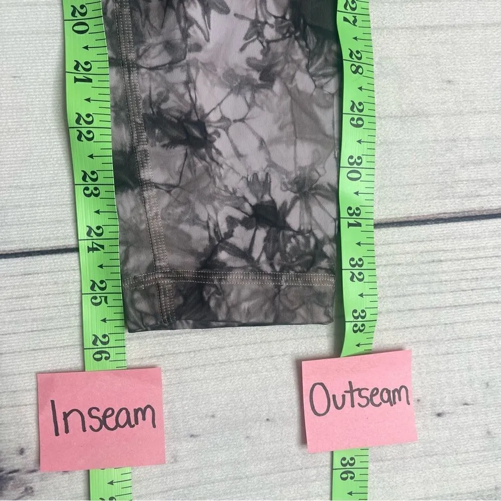 Lululemon Wunder Under Hi-Rise Tight 25" Shibori Iced Iris Moonwalk Size 2 Yoga - Image 4