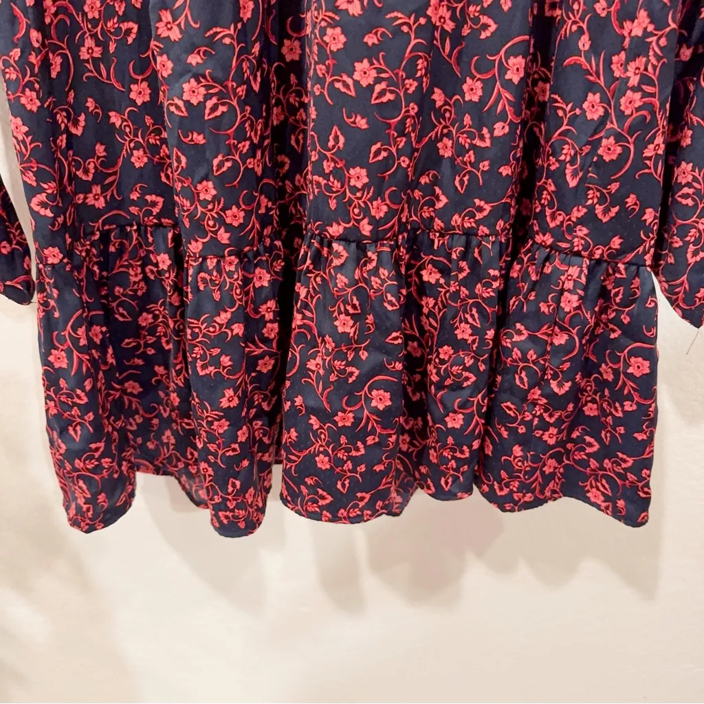 The Fifth Label Archer Long Sleeve Mini Dress in Navy Floral Size M NWT - Image 6