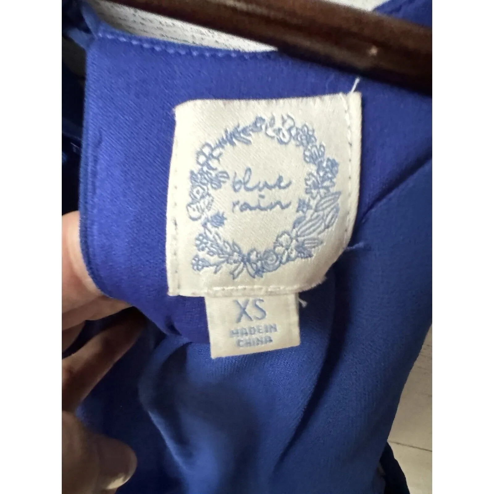 Blue Rain Blue flowy dress Size XS - Image 6