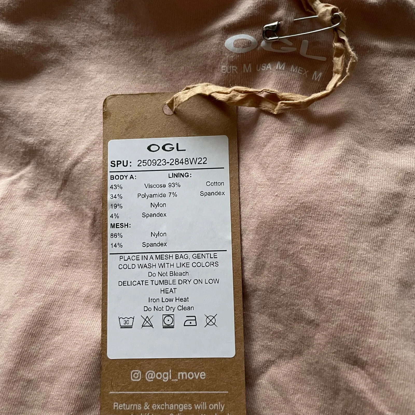 OGL Brami Top Textured Rib Mockneck Sleeveless Cream Size Medium NEW - Image 6