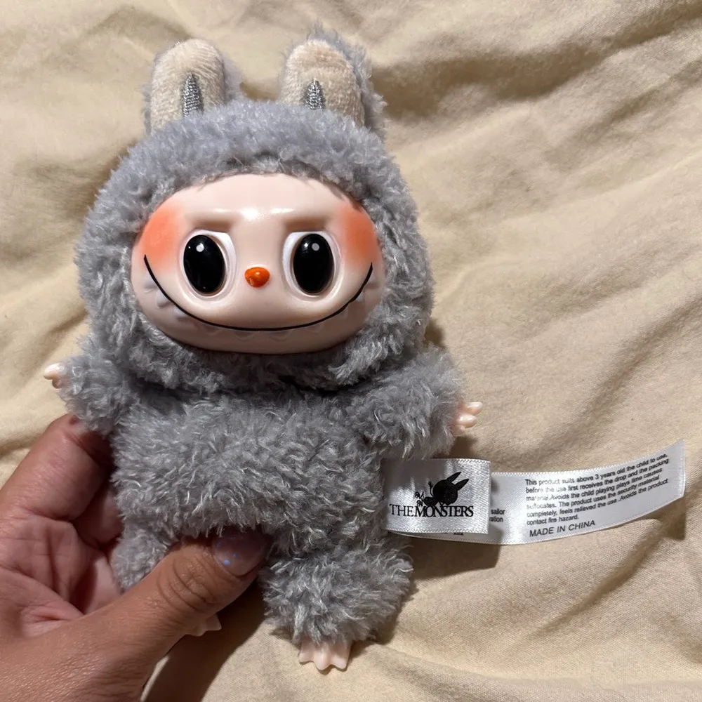 Gray Plush Keychain - Image 7