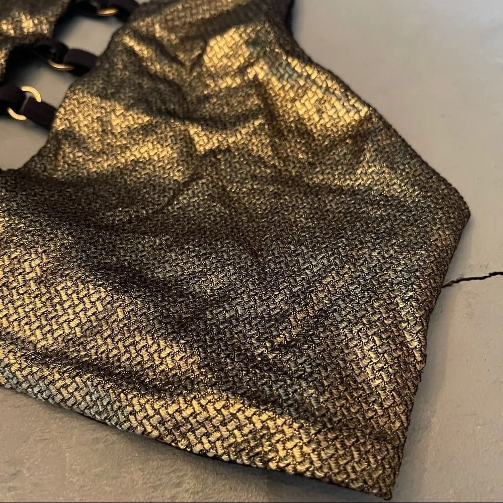 Beach Bunny Fools Gold‎ Halter Bikini Top - Image 5