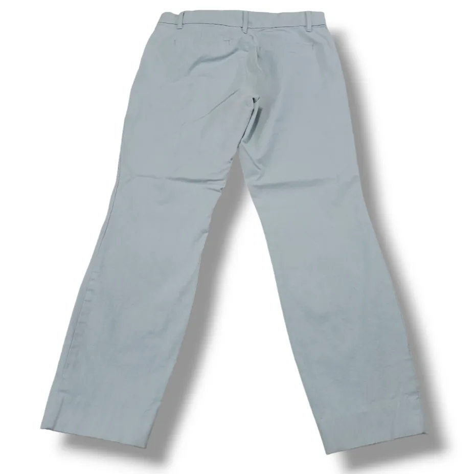 Gap Pants Size 4 Petite W30"L25" Signature Skinny Ankle Khaki Pants Stretch Blue - Image 3