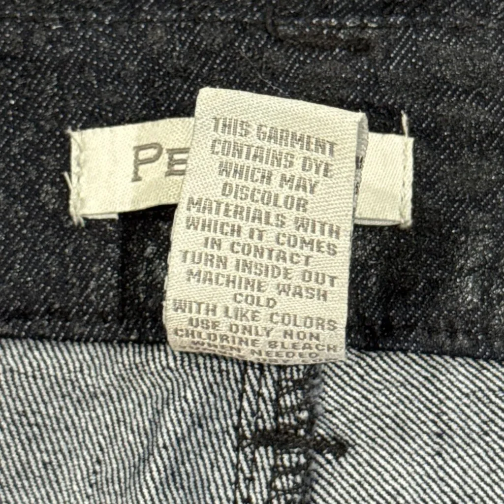 Per Se Womens Size 16 Black Snake Print Stretch Comfort Pants Cotton Slim Fit - Image 8