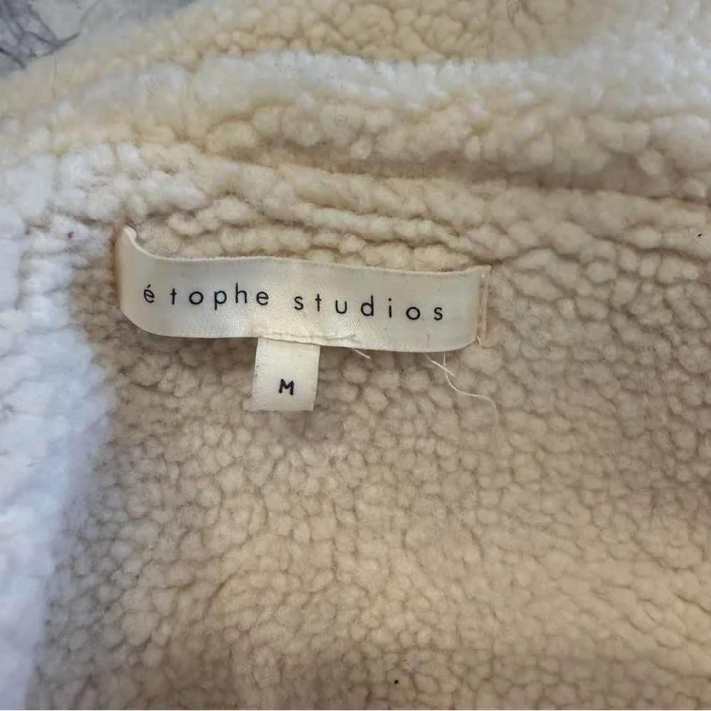 Etophe Studios Pink Corduroy Jacket with Sherpa Lining - Image 9