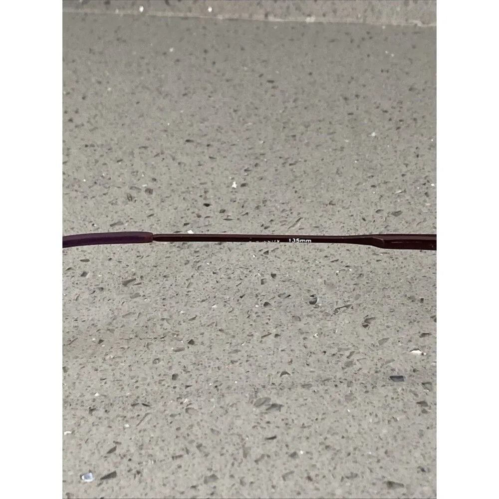 Nicole Miller Burgundy Cat Eye Women Full Rim 51-16-135 Eyeglasses Frames ONLY - Image 8