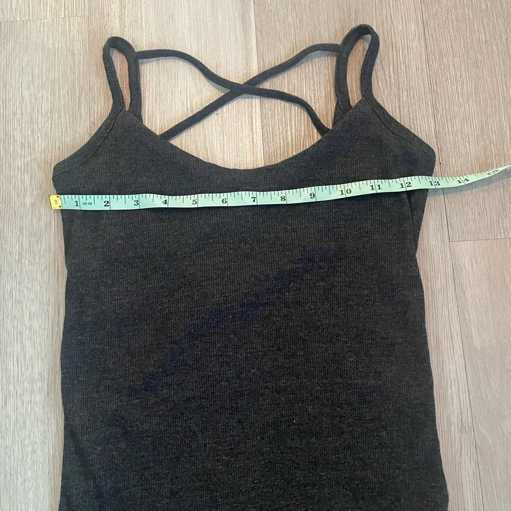 Chaser Ribbed Stretchy Mini Dress – Size Small (Charcoal Black) - Image 11