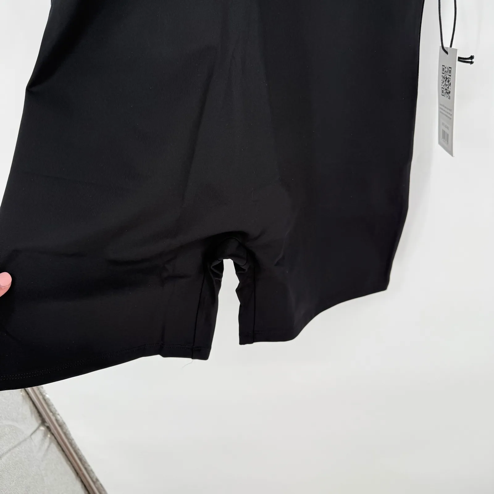 Girlfriend Collective Bike Unitard Black Size XXL - Image 3