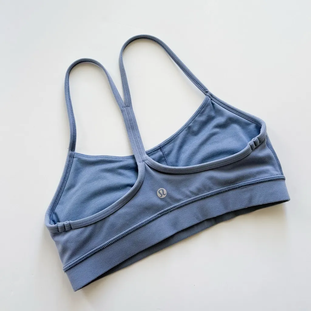 Lululemon  Flow Y Bra *Nulu in Tempest Blue - Image 5
