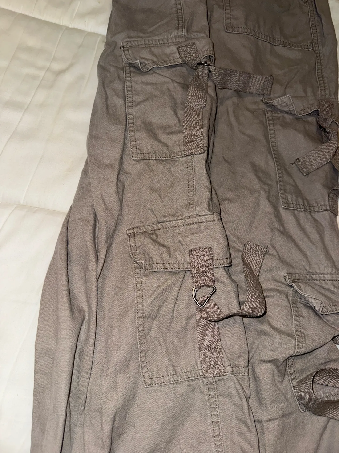 Grey Cargo Pants  - Image 3