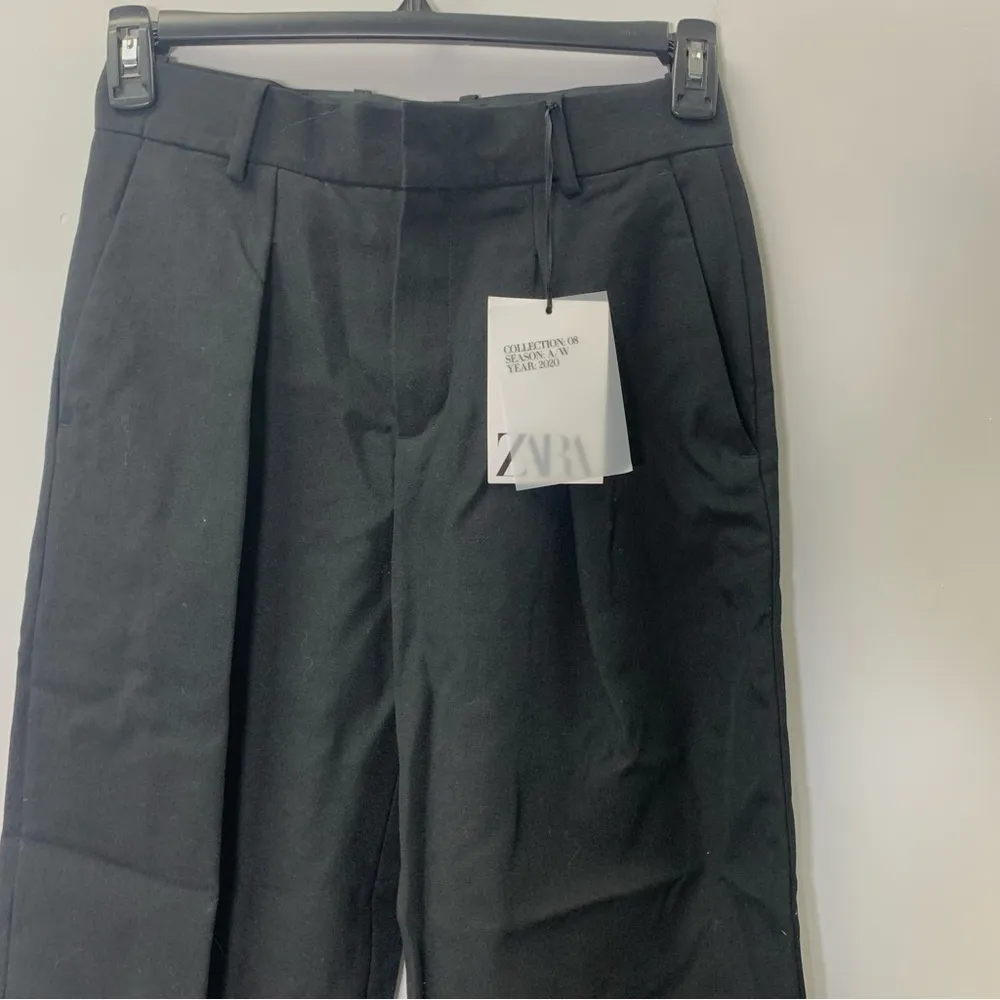 ZARA COLLECTIONS LIMITED EDITION SUIT PANTS SIZE SMALL 100% wool - Image 6