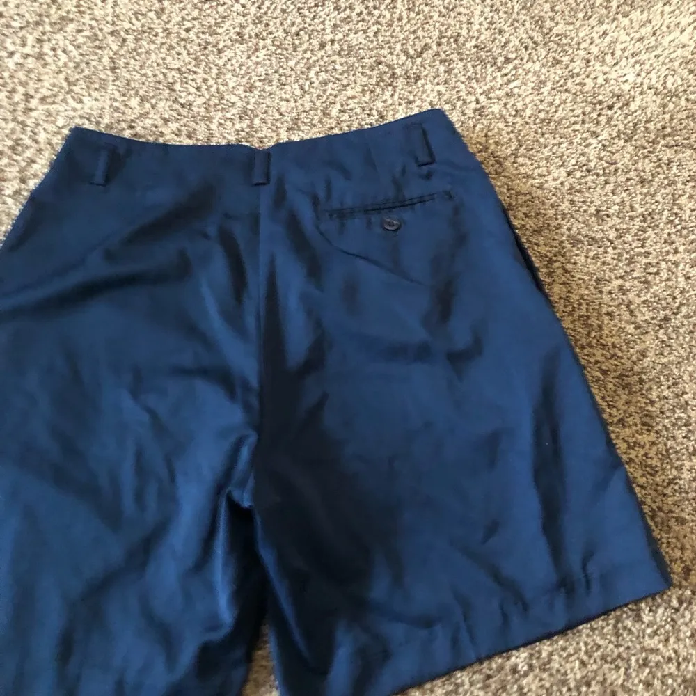 Lady Player Golf Shorts Ladies Size 10 Navy Blue Golfer Longer Shorts Wide leg - Image 4