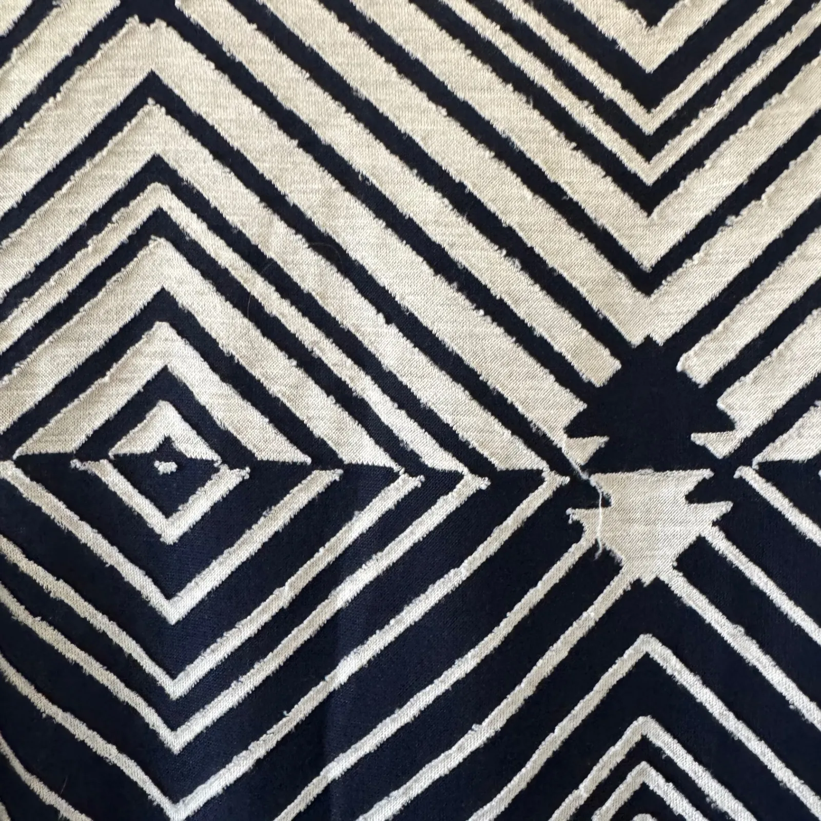 Chelsea & Violet sz M Womens Navy Patchwork Aztec Sleeveless Dress Bohemian Fall - Image 7