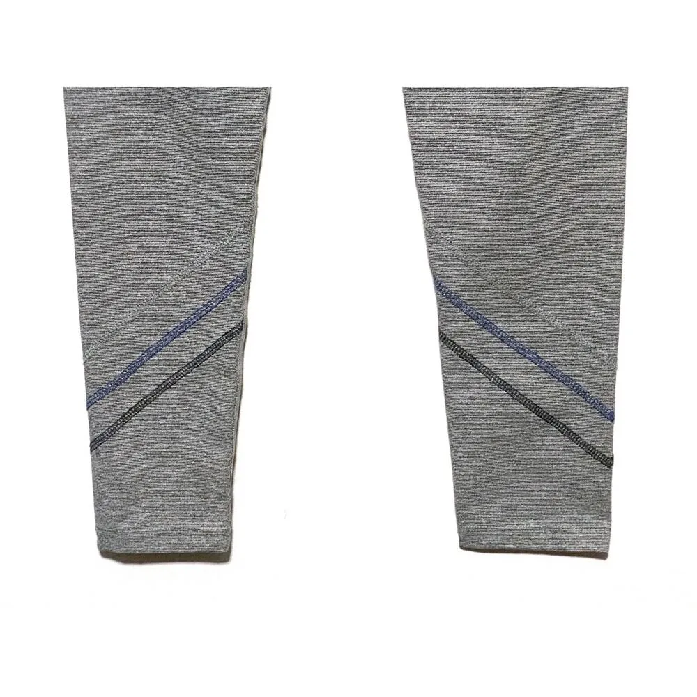 Marine Layer Leggings Womens XS Striped Black Gray White Contrast Color Stitch - Image 5