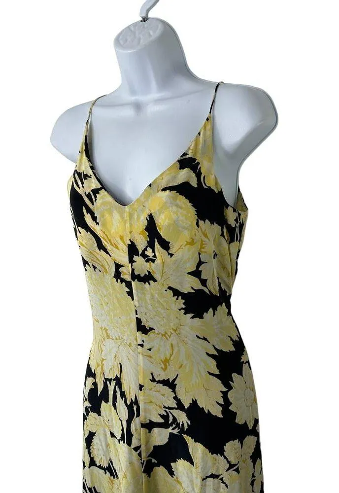 Stine Goya Gianna Silk Dress Hortensia Dark Women's Size XS Yellow - Image 2