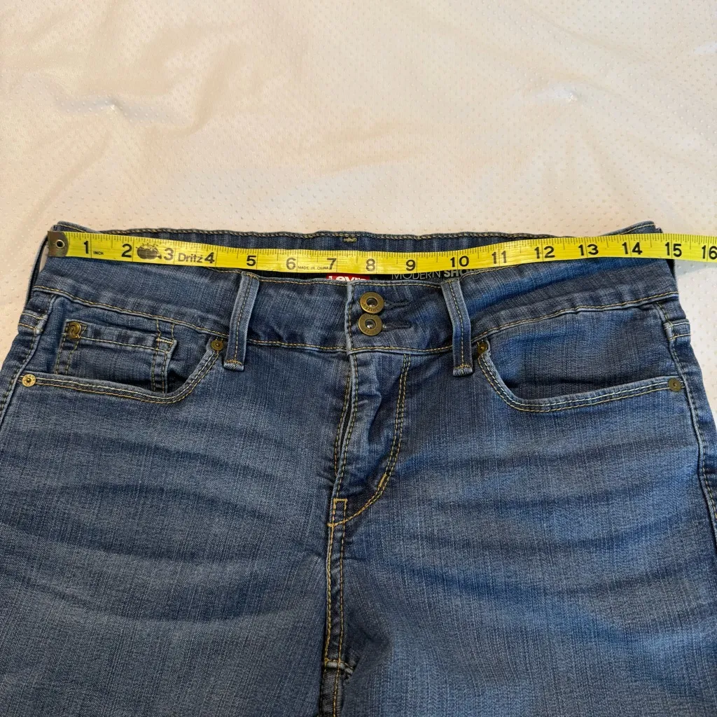 Denizen by Levi’s Denim Jean Modern Shorts 4” cuffed hem Mid Rise - Image 7