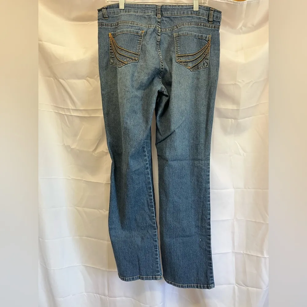 Canyon River Blues Blue Flare Wide Leg Jeans - Image 2