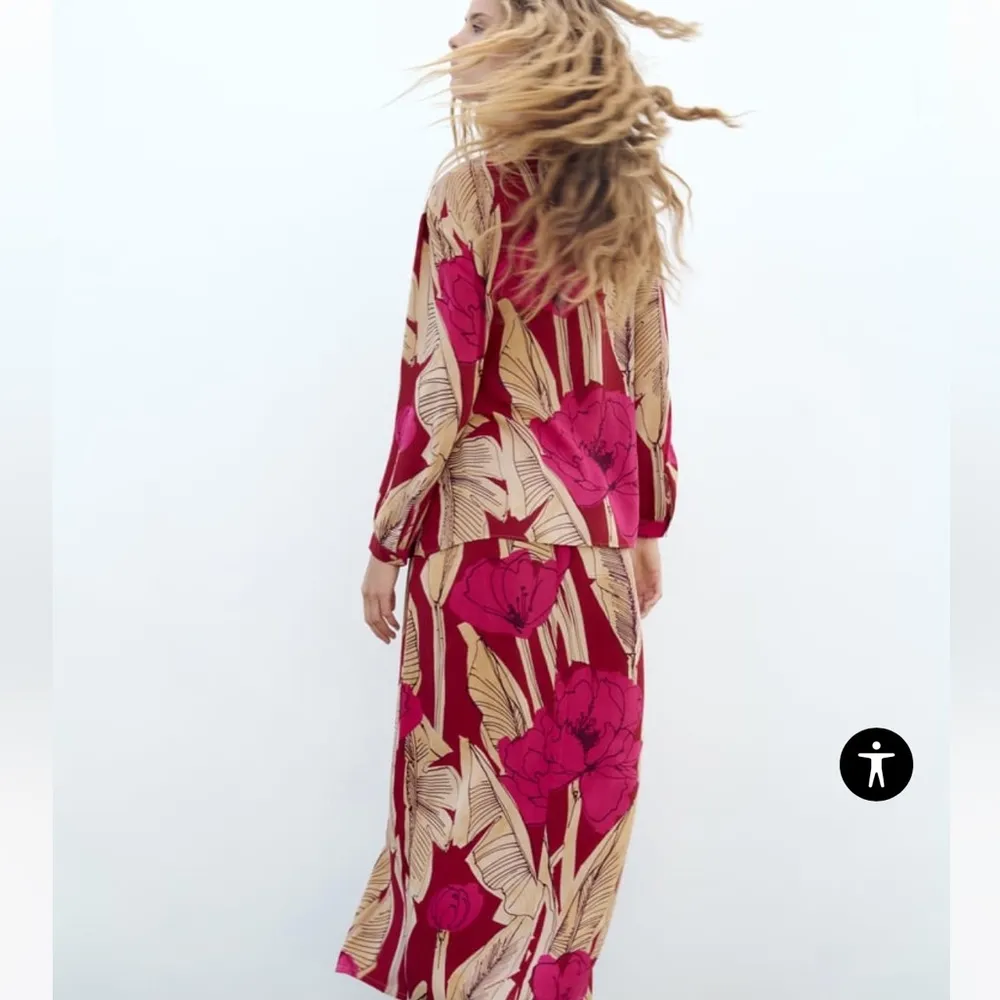 NWT ZARA FLORAL PRINT SET - Image 5