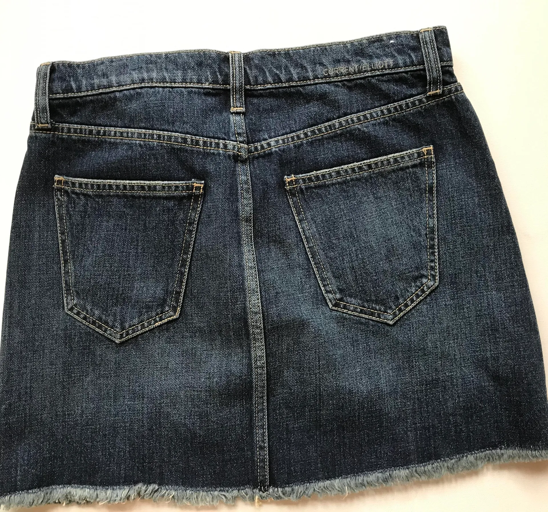 Button Fly Denim Skirt - Image 4