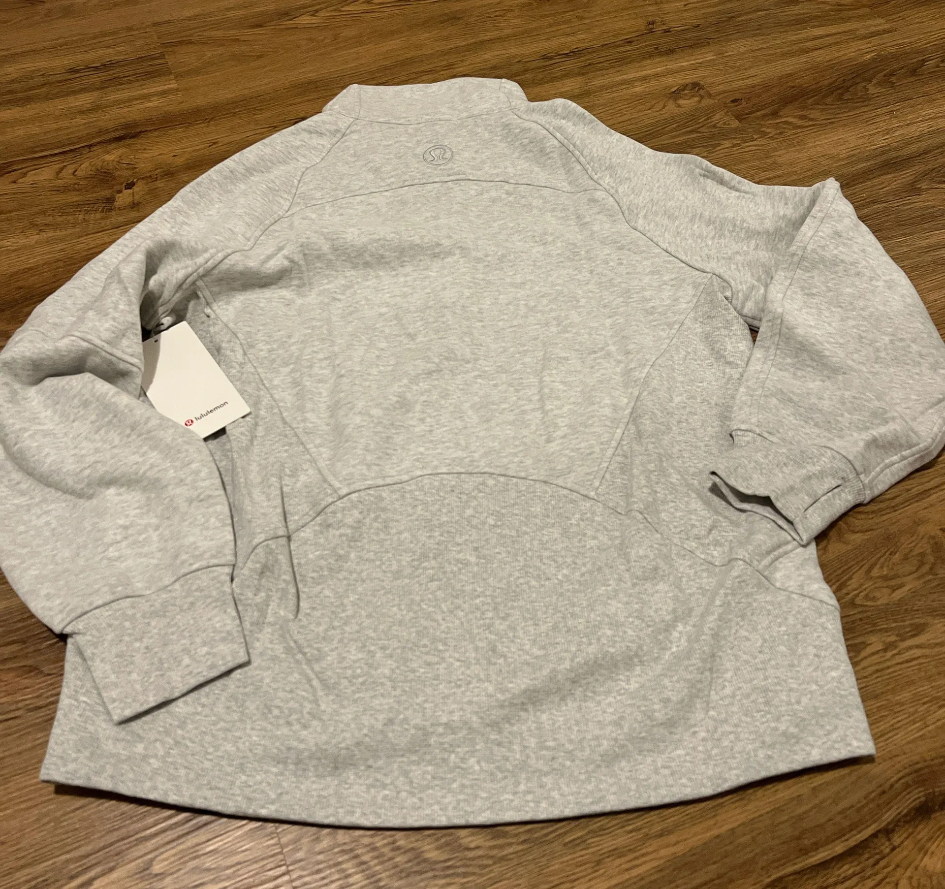 Scuba Oversized Funnel Neck Half Zip - New with tags - M/L - Image 3