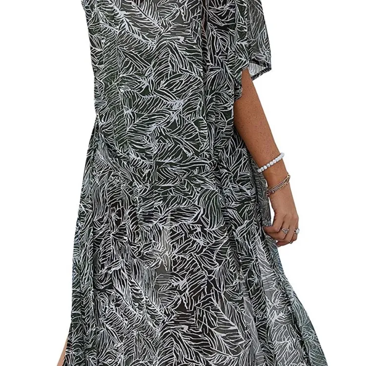 Kimono/bathing suit cover up Black Size M - Image 3