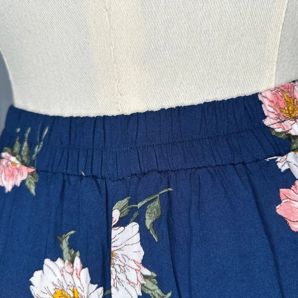 Xhilaration Women's Floral Print Palazzo Pants (811) - Image 8