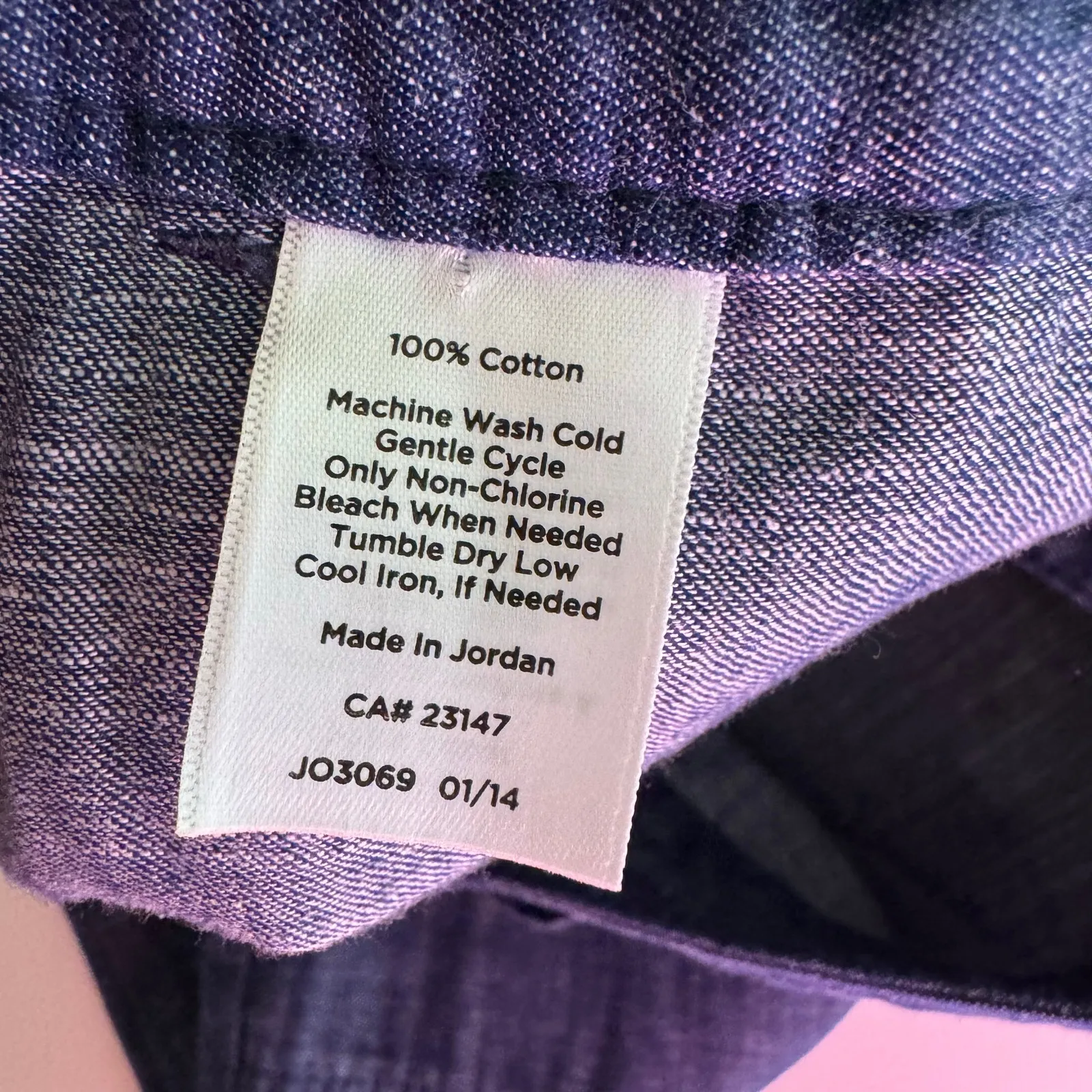 Talbots Womens Signature Chambray Jogger Pants Sz 12P | Everyday Staple Capsule‎ - Image 8