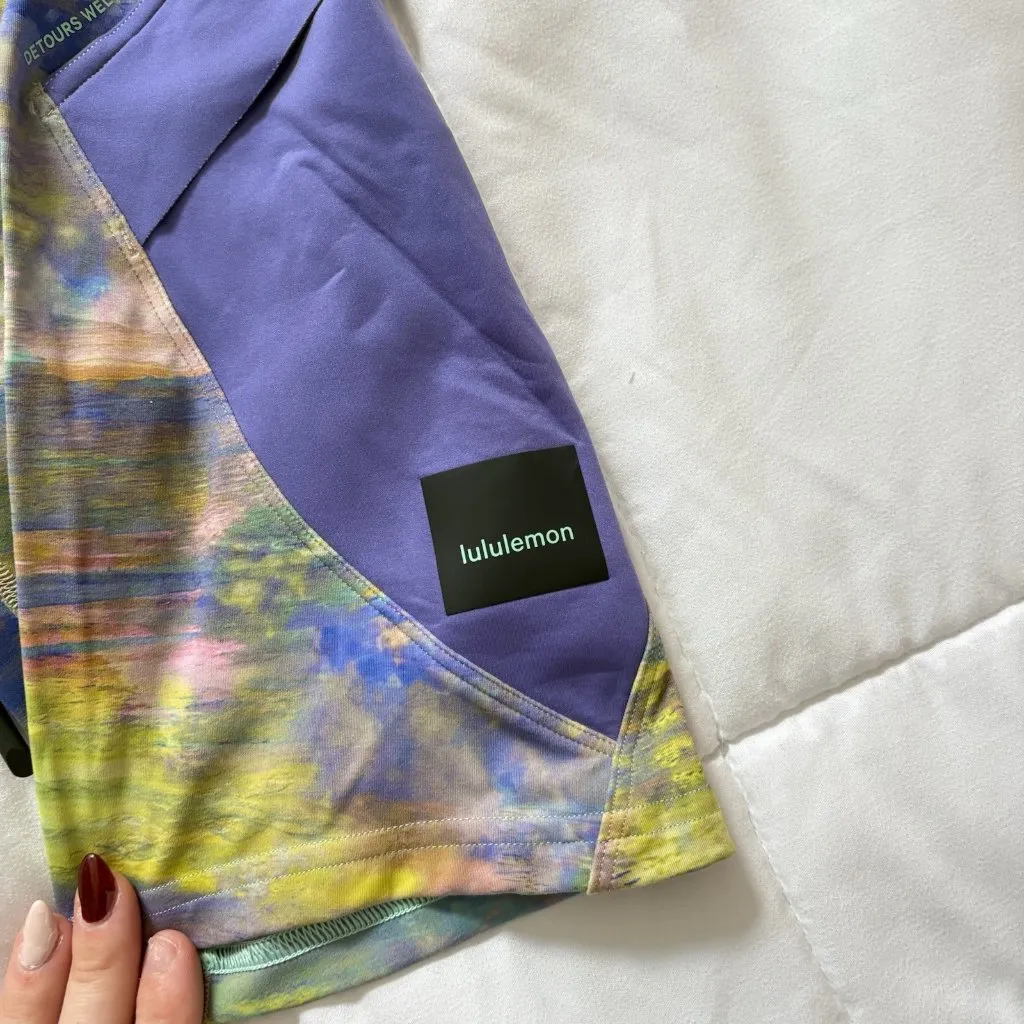 Lululemon Shorts Cargo Super High Rise Hiking Short Womens Size 4 Purple - Image 5