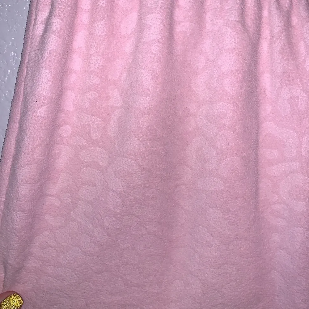 Pinkk Comfy pink cheetah print stretchy plush pajama pants Size L - Image 3