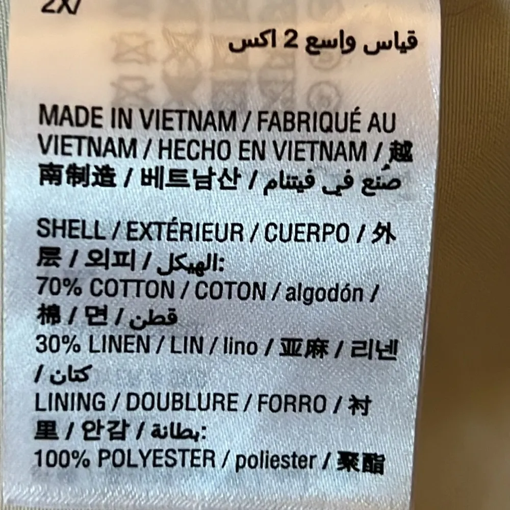 Women's 3/4-Sleeve Open-Front Blazer Created for Macy's Size 2X - Image 7