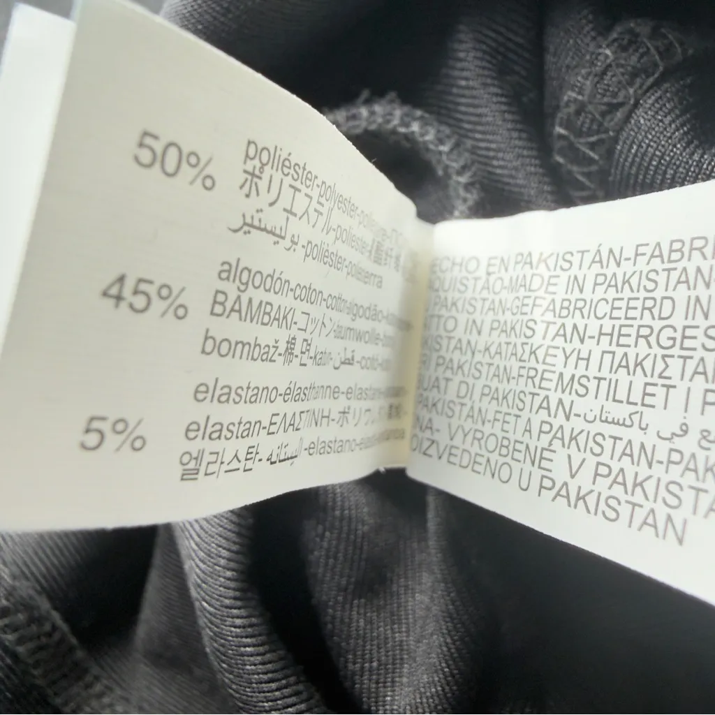 Zara Small Black Contouring Stretch Flare Trouser Dress Pants Business - Image 9