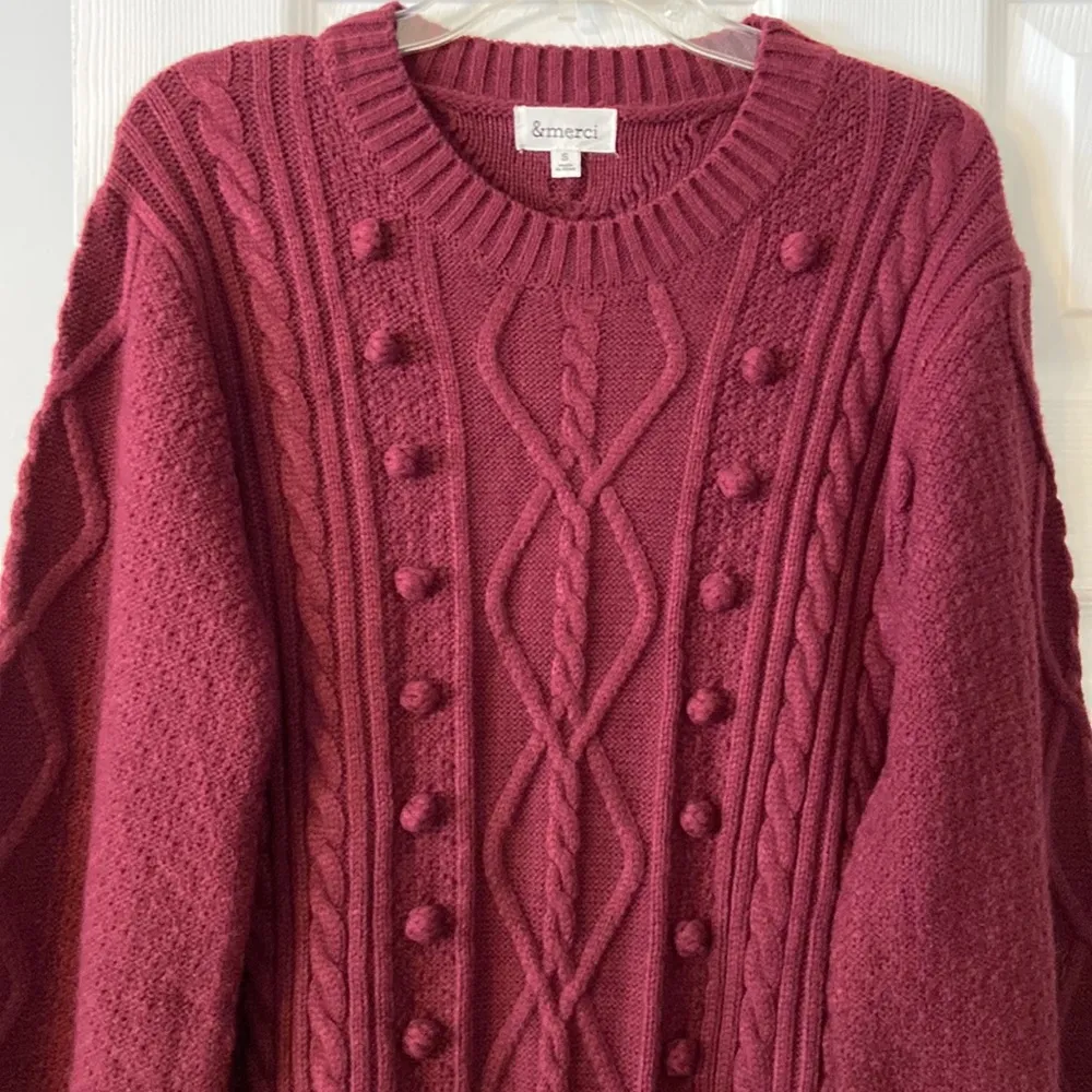 Merci Oversized Sweater size S excellent condition long 35” - Image 2