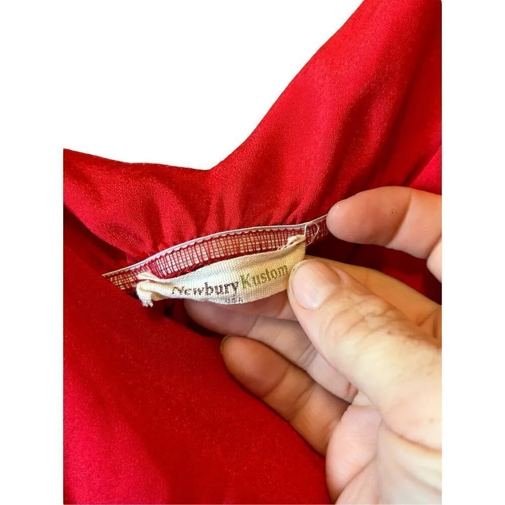 Newbery kustom tank top size small‎ red - Image 2