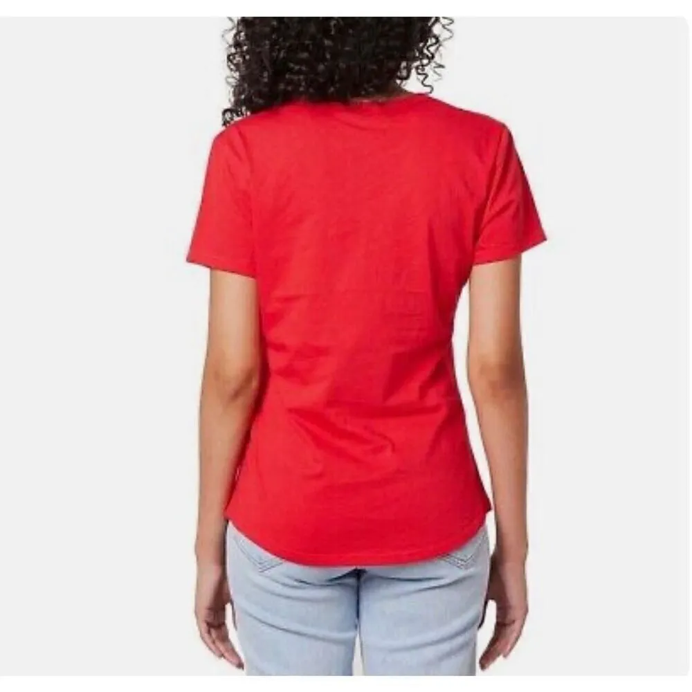 New Womens General Standard Stars & Stripes Patriotic Tee - Image 2