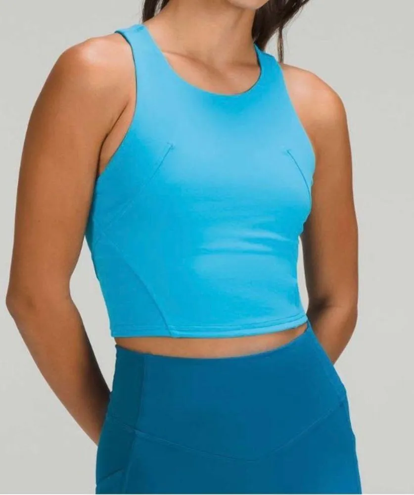 lululemon athletica Invigorate Training Tank Top Turquoise Tide -Size 0 - Image 6