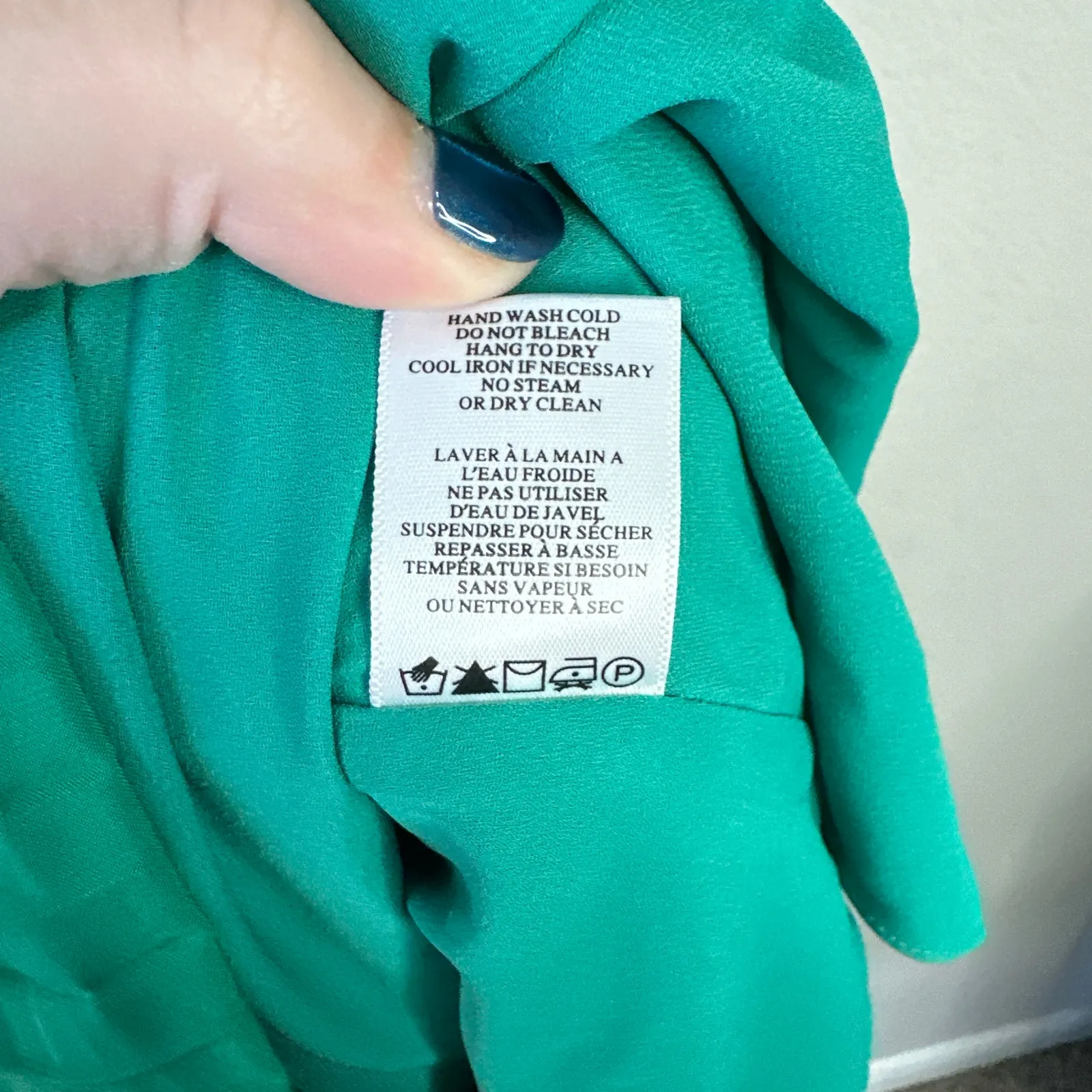 ALC Renzo Pleated Halter Midi Dress Serpent Green Emerald Cocktail Party Satin - Image 8