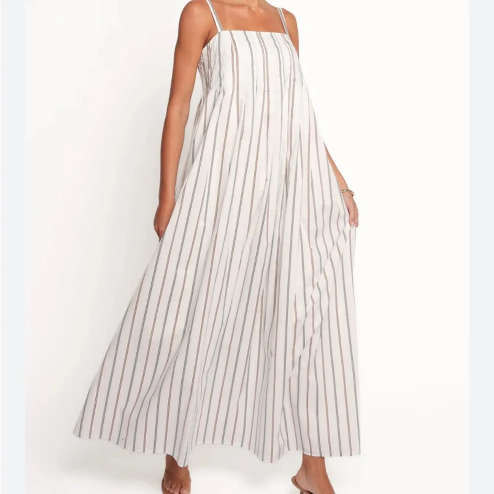 Petal & Pup Corfu Midi Dress Sz M - Image 2