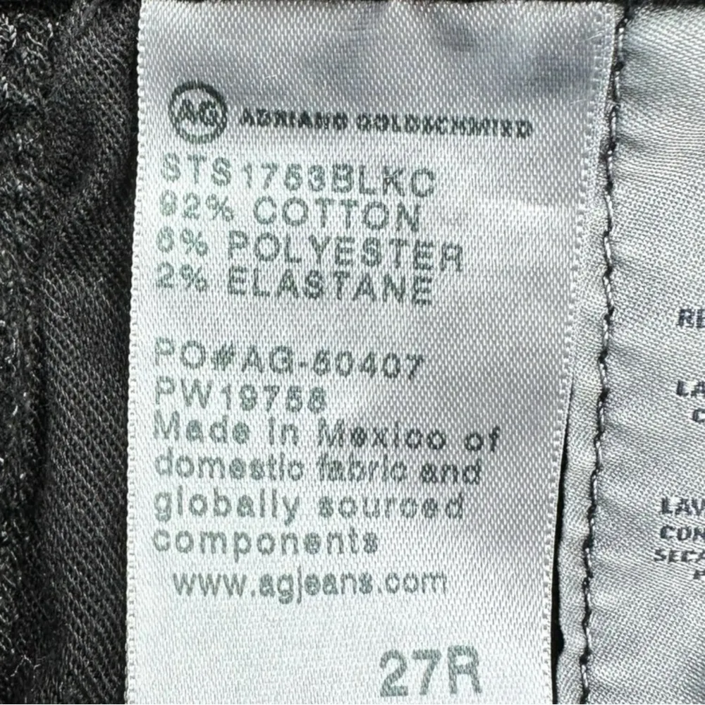 Adriano Goldschmied Black Isabelle Cropped Jeans Size 27R - Image 6