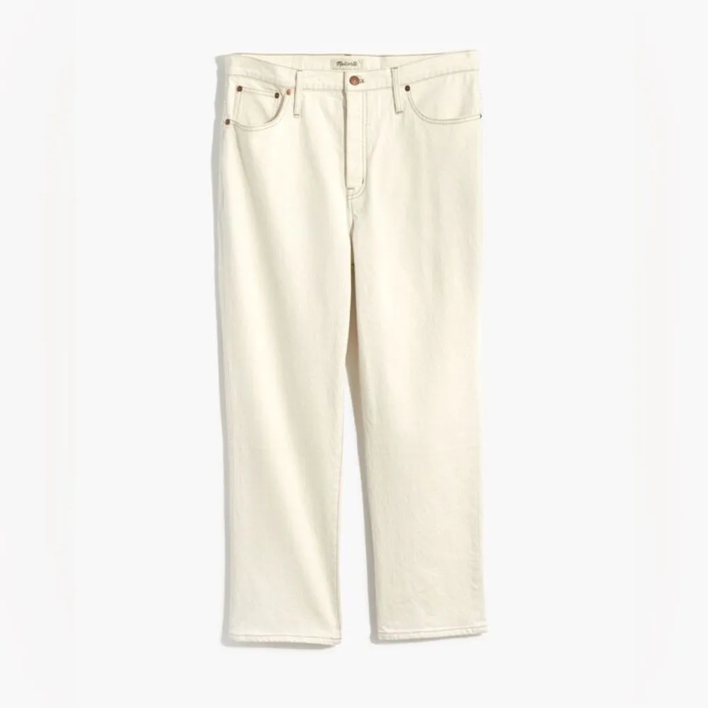 Madewell Slim Demi-Boot Jeans in Cloud Lining Size 26 - Image 7