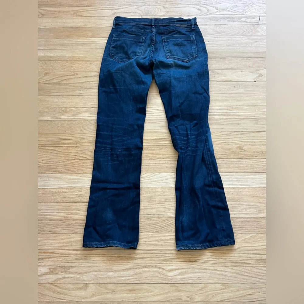 Goldsign Blue Flare Wide Leg Denim Size 31 - Image 2