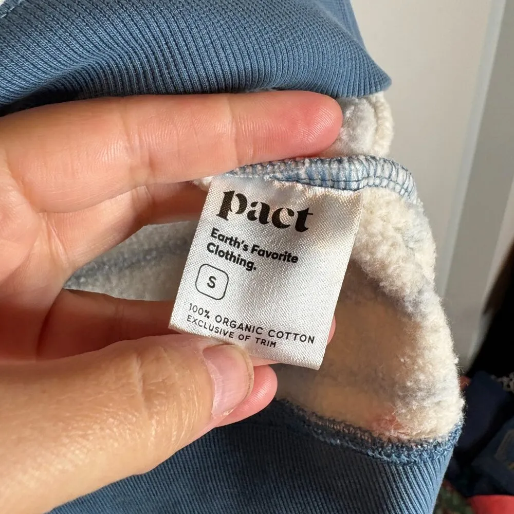 Pact striped heart sweatshirt - Image 4