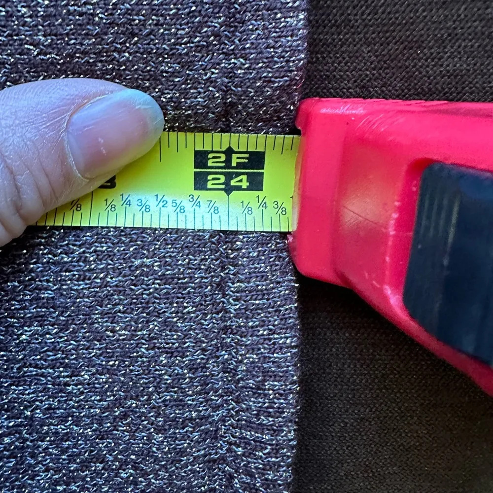 Susan Graver Brown & Gold Metallic Sleeveless Tank Top Round Neck. Sz M - Image 7