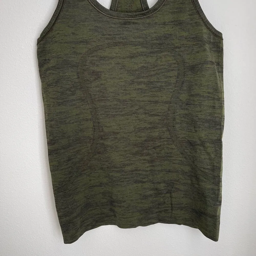 Lululemon Green Swiftly Tank Top (Size 6) - Image 3