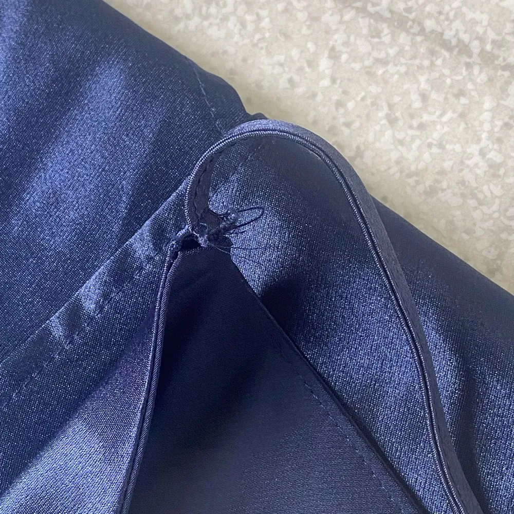 Secrets + Saints navy blue slip dress - Image 5