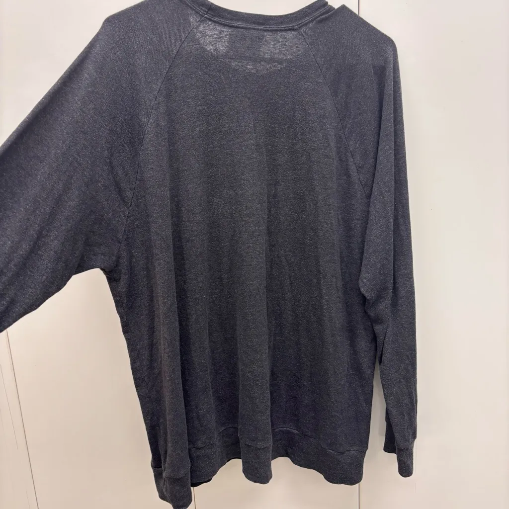 Junk Food Womens L New Orleans Saints Gray football  crewneck sweatshirt Y2K - Image 5